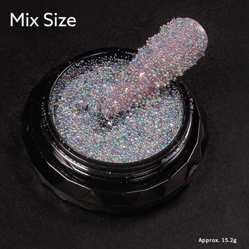 Laser/Reflective Caviar Beads