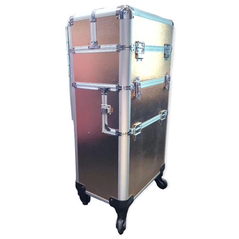 Storage Case - Professional Beauty Case / Makeup Case Trolley - 2 Layer (Big)