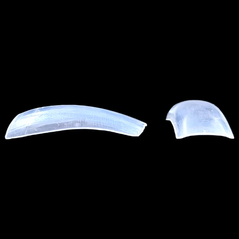 Full / Squoval - French - Nail Tips - 500pcs - Box - Clear