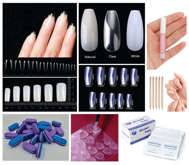 Press-On Nail Kit 3 - Makes 10 Sets