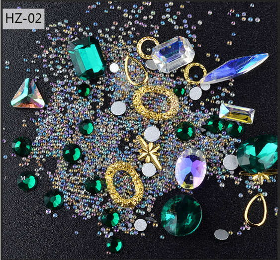 Diamonds - Elf Beads Jewelry - HZ02 Green