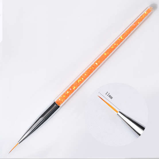 Striping Brush - Glitter -  3pcs