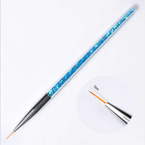 Striping Brush - Glitter -  3pcs