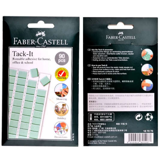 Tack-it - Reusable adhesive for nail display