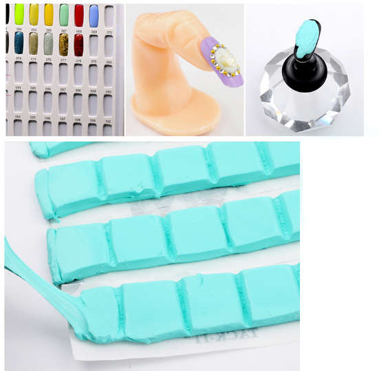 Tack-it - Reusable adhesive for nail display