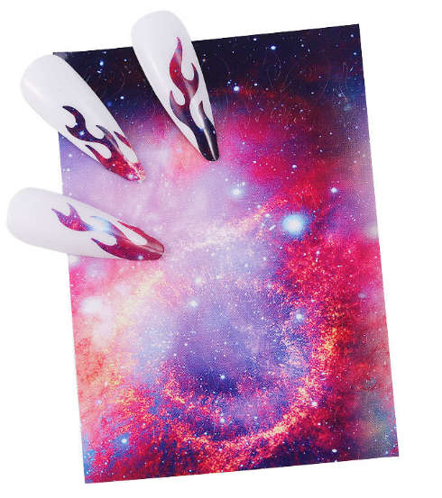 Sticker - Flame - 6pcs (Buy1, Get 1 Free)