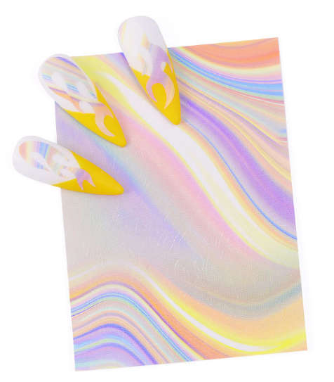 Sticker - Flame - 6pcs (Buy1, Get 1 Free)