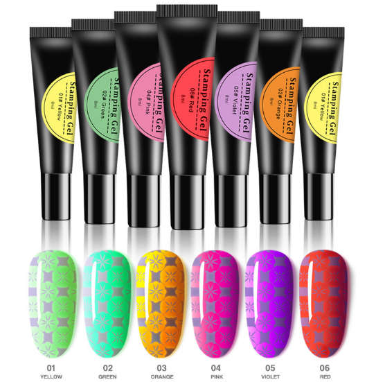 Stamping Gel - Glow in the dark