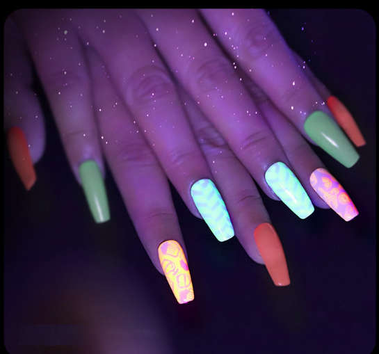 Stamping Gel - Glow in the dark