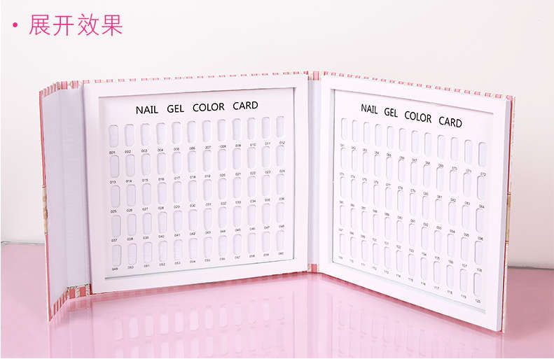 Colour Display Book - Pink Stripe - #120