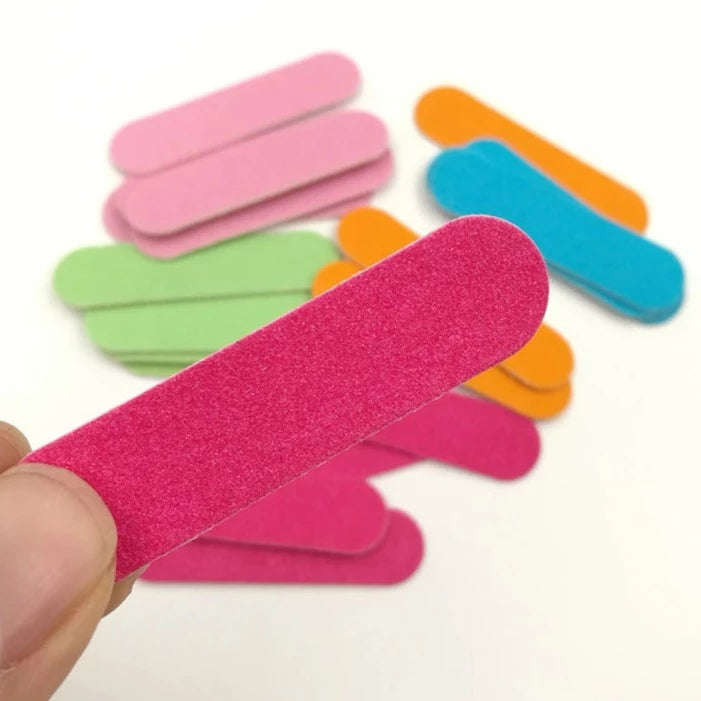 Mini Nail File - 9 x 2cm - 100pcs