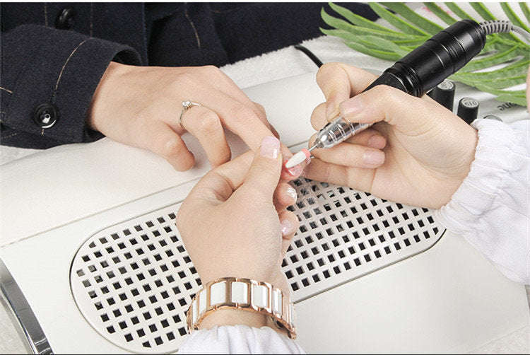 Nail Dust Collector / Extraction Fan - White