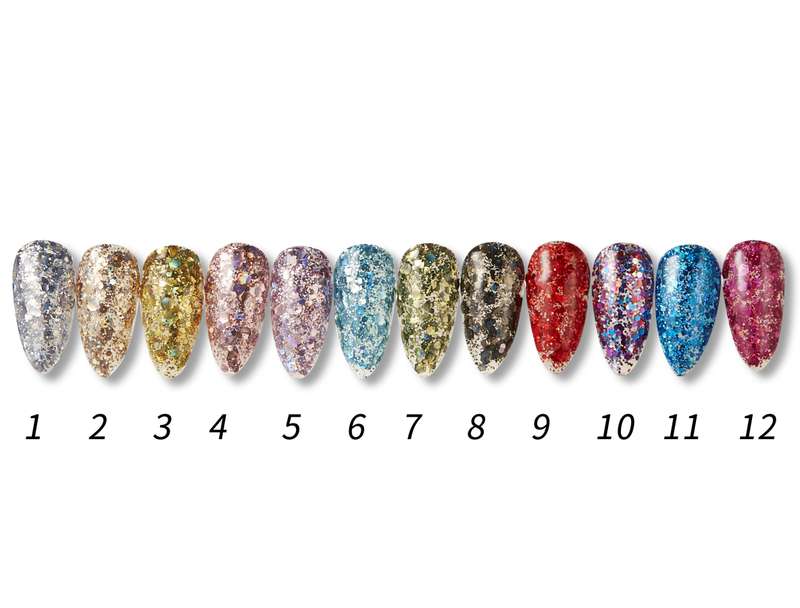 Diamond UV Gel Polish pods 12 pcs