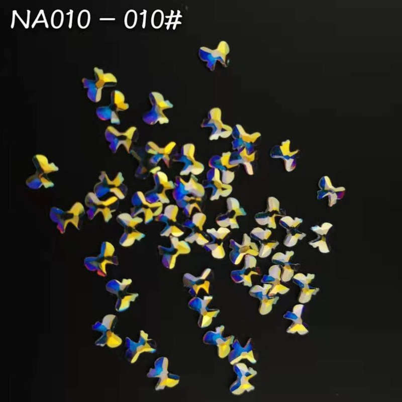 Shaped Nail Rhinestones - 10pcs