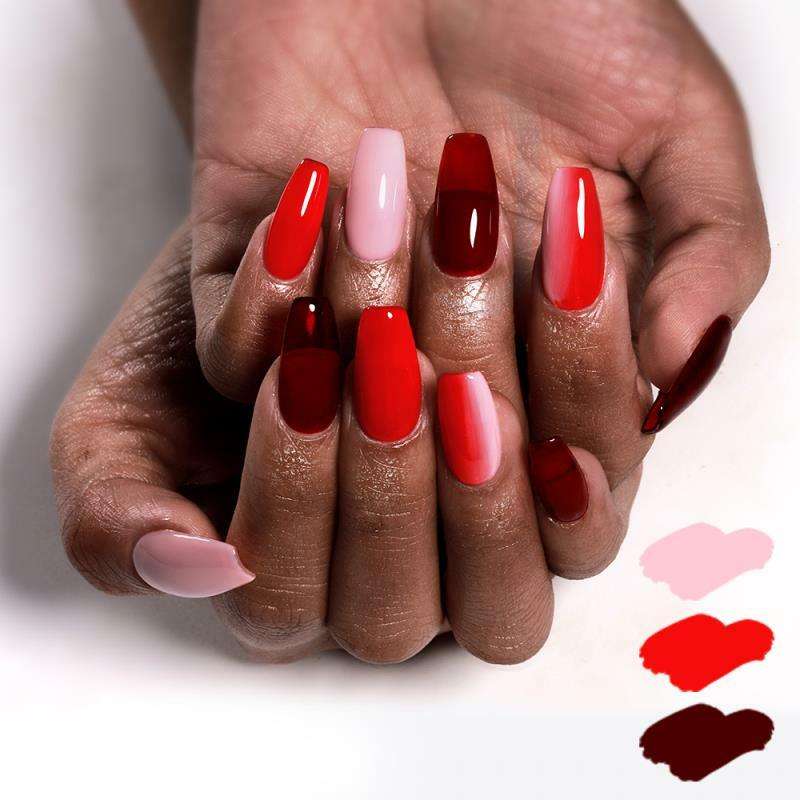 Vendeeni - UV Gel Polish - 3pcs Set - Set 7