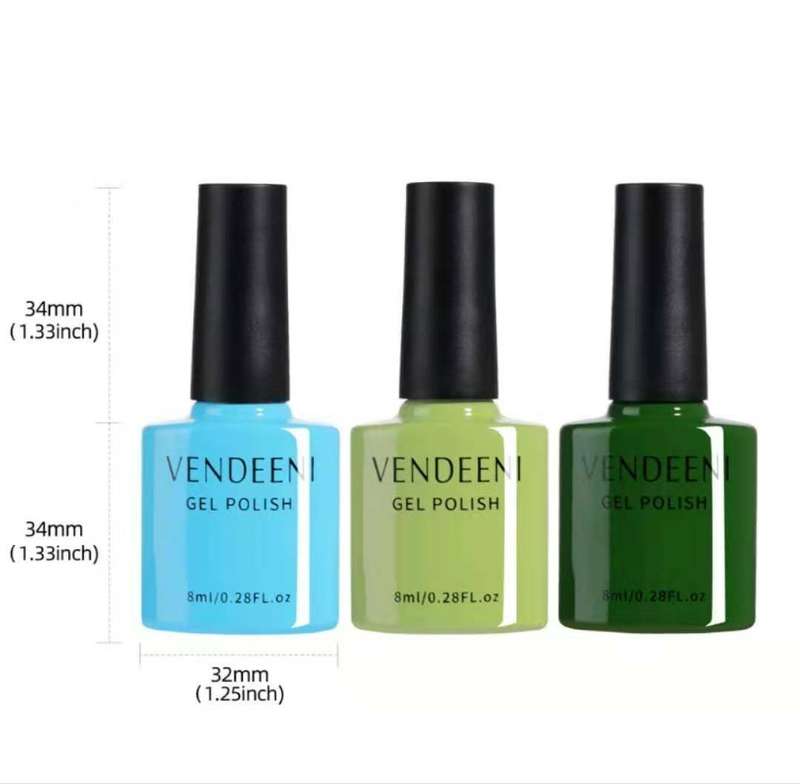 Vendeeni - UV Gel Polish - 3pcs Set - Set 4