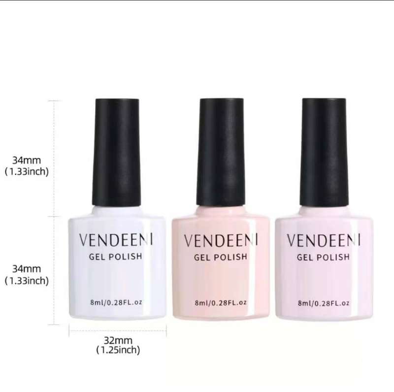 Vendeeni - UV Gel Polish - 3pcs Set - Set 8