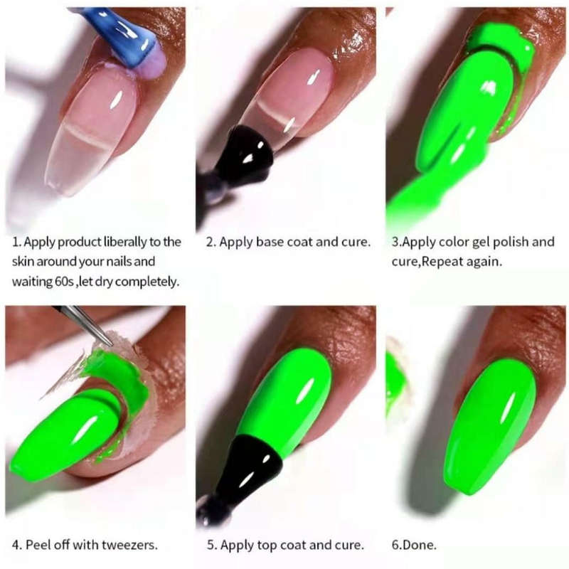 Vendeeni - UV Gel Polish - 3pcs Set - Set 9 - (BASECOAT / TOPCOAT / LATEX)