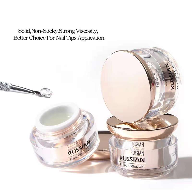 Russian - Function Gel / Press-On Nail UV Gel - 15g
