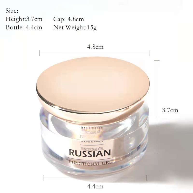 Russian - Function Gel / Press-On Nail UV Gel - 15g