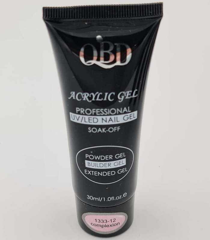 QBD Acrylic / Poly Gel / Powder UV Gel - 30ml - 4 - Clear Pink / 30ml