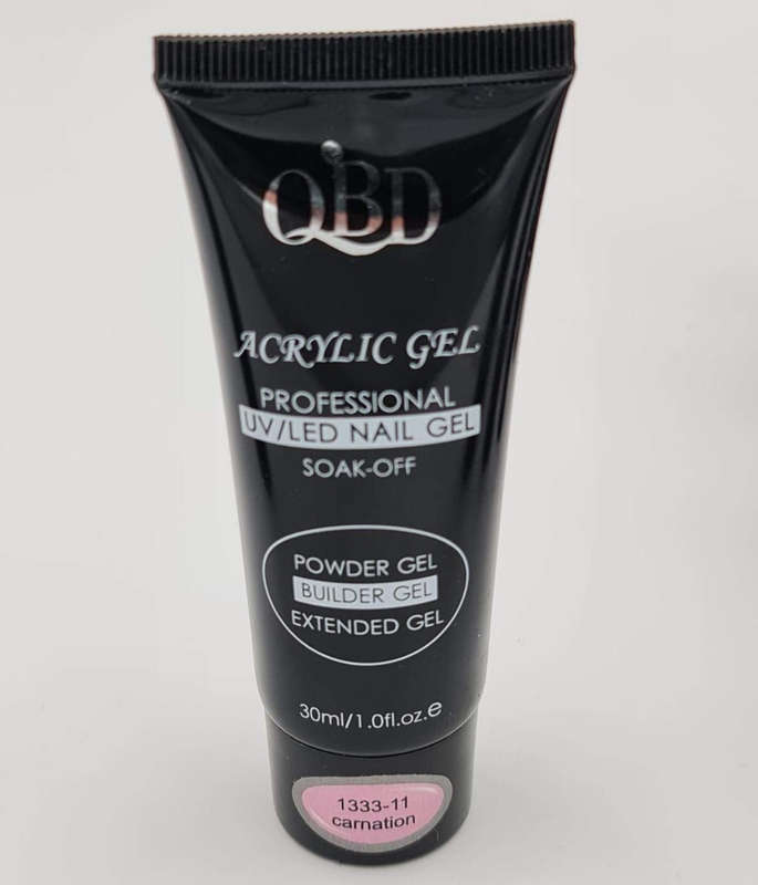 QBD Acrylic / Poly Gel / Powder UV Gel - 30ml - 4 - Clear Pink / 30ml
