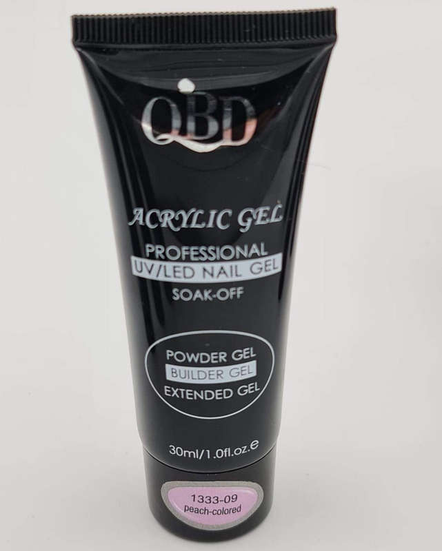 QBD Acrylic / Poly Gel / Powder UV Gel - 30ml - 4 - Clear Pink / 30ml
