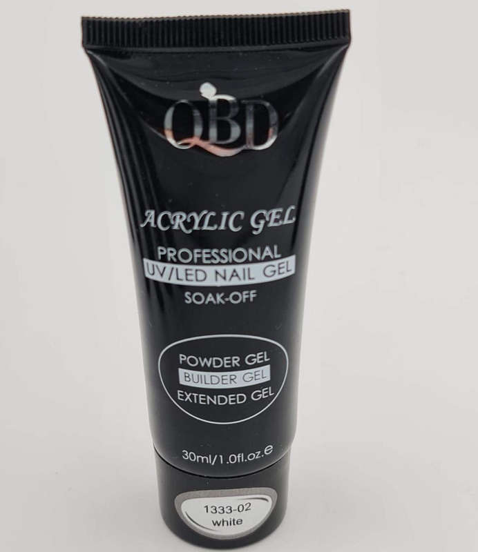 QBD Acrylic / Poly Gel / Powder UV Gel - 30ml - 4 - Clear Pink / 30ml