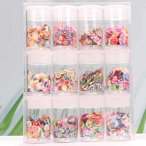 3D Mini Décor - Mix Clay Slices - 12 Designs