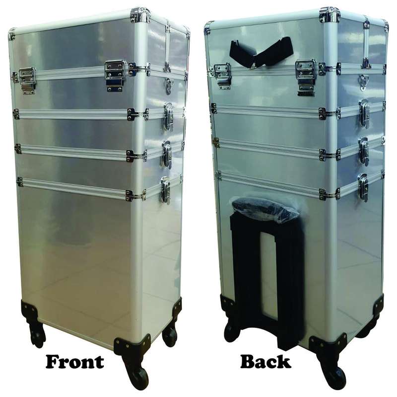 Storage Case - Professional Beauty Case / Make-up Case Trolly - 4 Layer