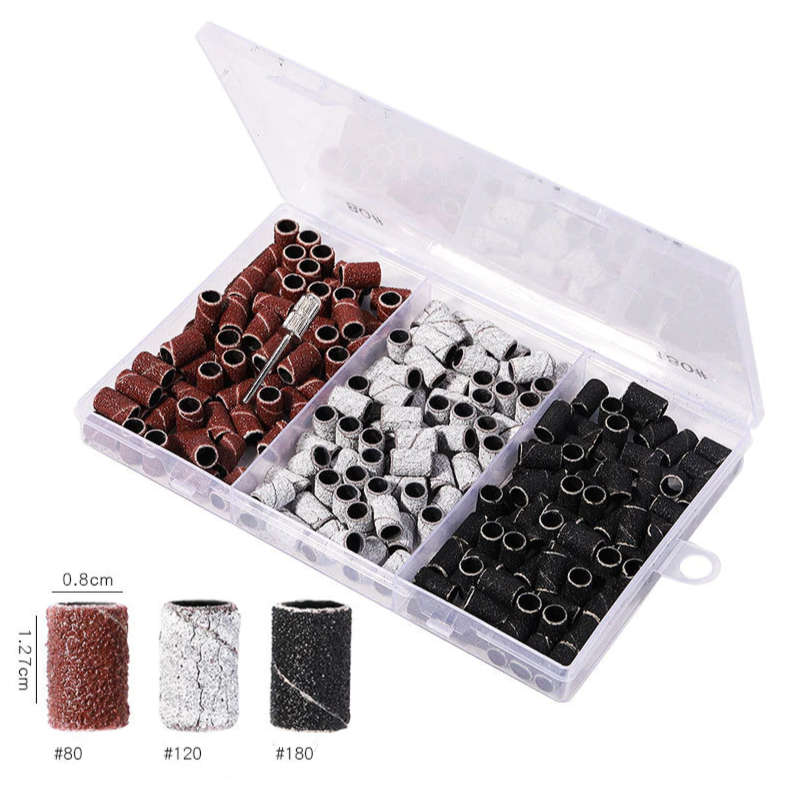 Sanding Bands For Nail Drill Bit - Box - 200pcs