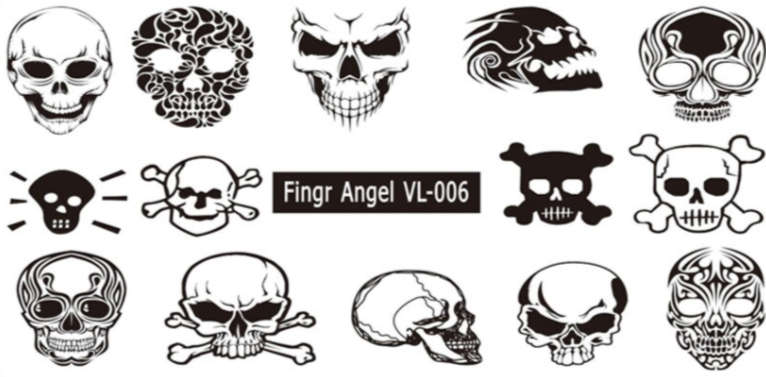 Stamping Plate - Finger Angel VL