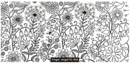 Stamping Plate - Finger Angel VL