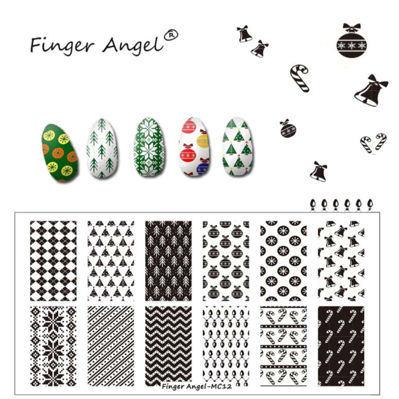 Stamping Plate - Finger Angel MC