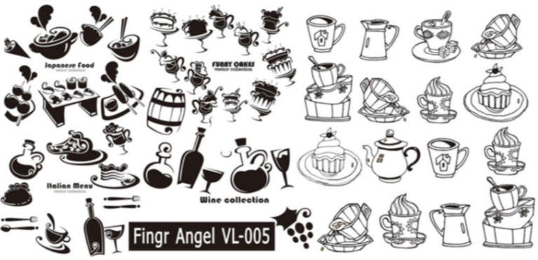 Stamping Plate - Finger Angel VL