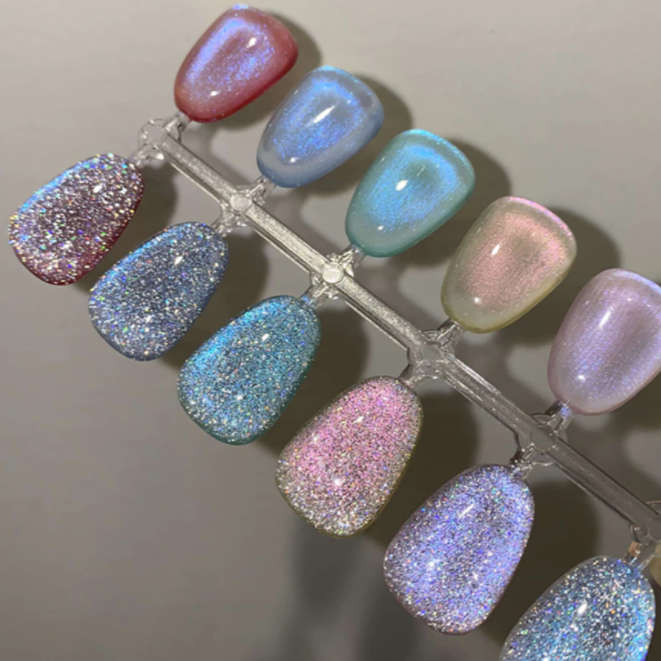 Vendeeni - UV Gel Polish - Reflective / Sparkle Diamond Non Wipe Top Coat