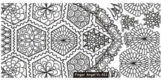 Stamping Plate - Finger Angel VL