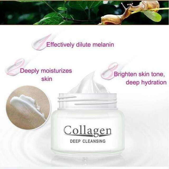 Collagen - Deep Cleansing - Snail Whitening Cream - 80g