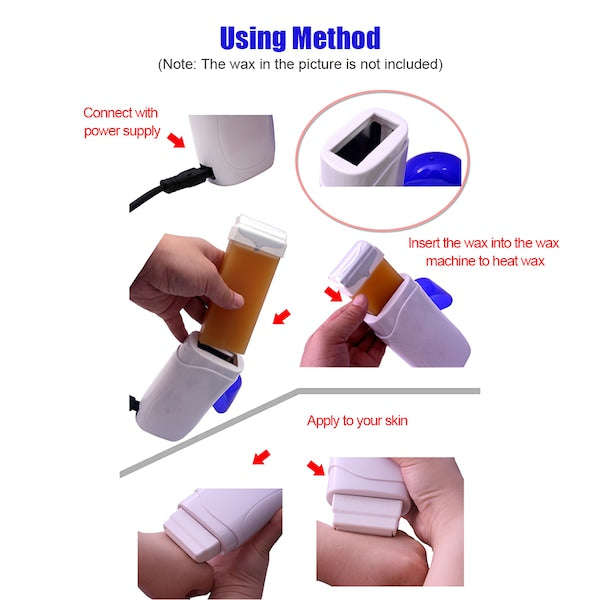 Single Depilatory Heater / Roll On Wax Heater with Base