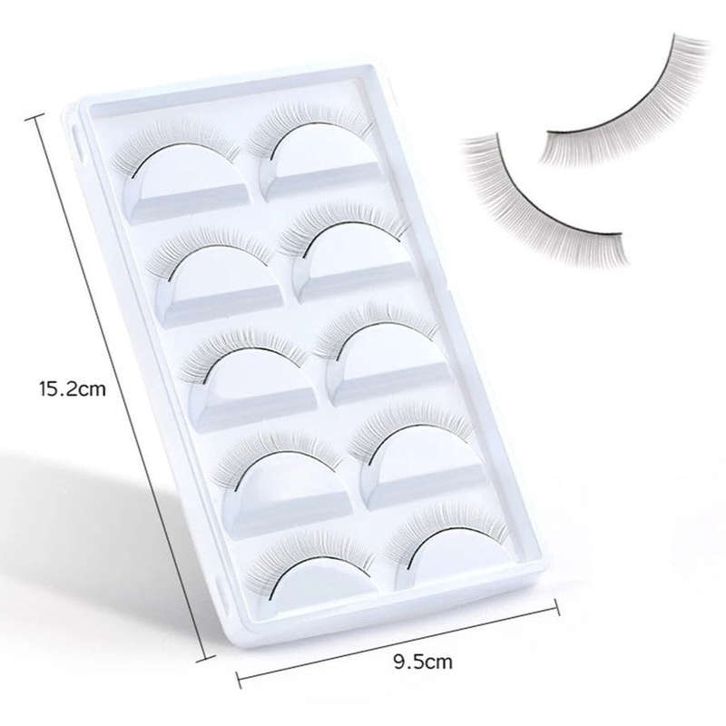 Eyelash Extension Practice/Training Stick-On Lashes - 5 pairs