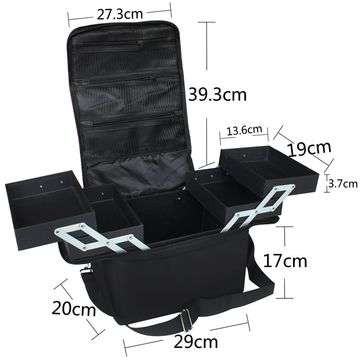 Storage Case - Cosmetic - Black Martial