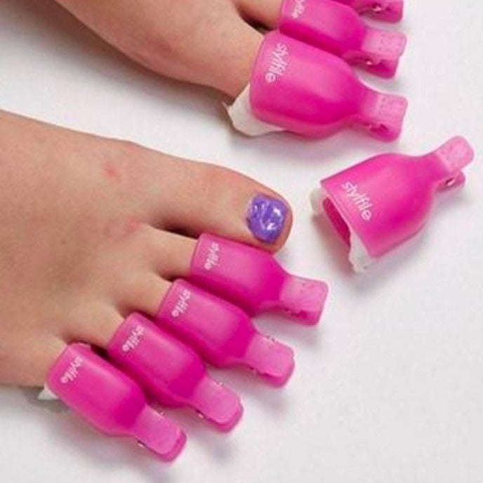 Soak Off - Toe Reusable Keeper - 5pcs