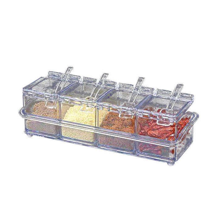 Crystal  Spice Seasoning Container Set