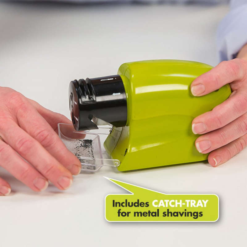 Multi-Functional Cordless Motorized Knife Sharper