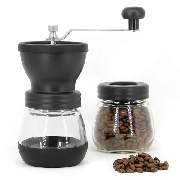 Elegant Coffee Bean Grinder - Black