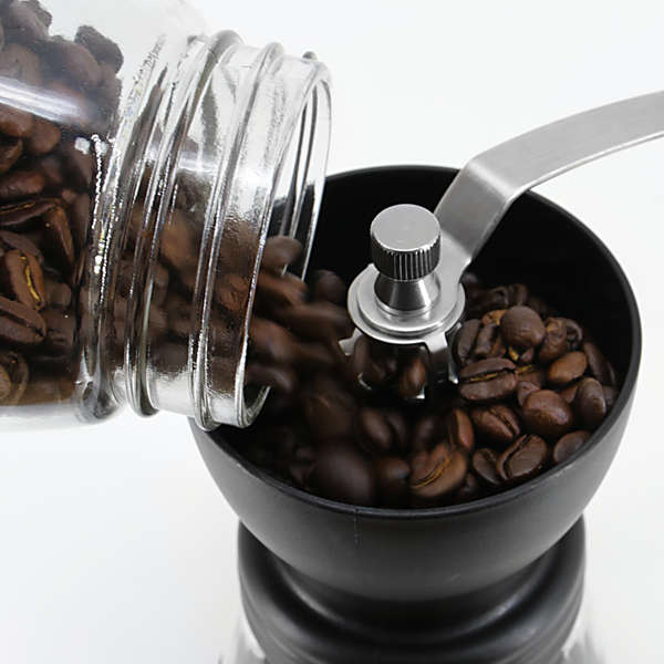Elegant Coffee Bean Grinder - Black