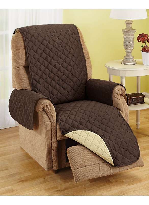 Pet Protective Reversible Single recliner  Seat Couch Coat