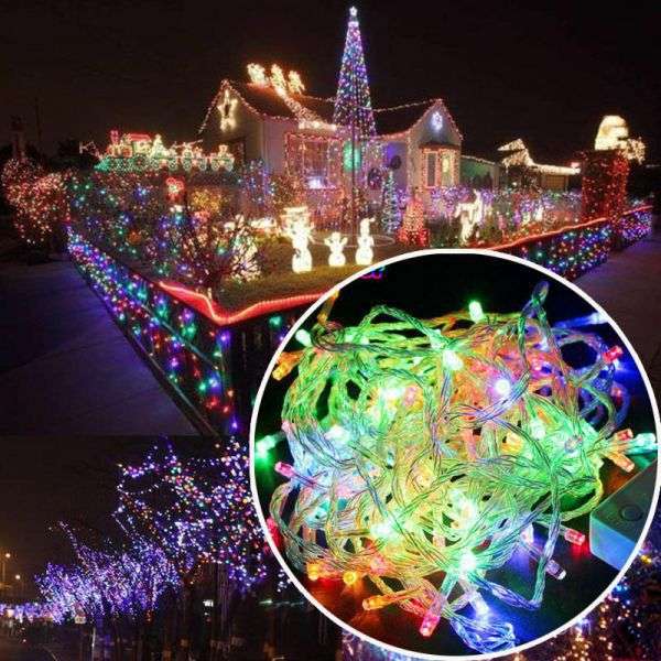 10m  LED Fairy Lights - Multi-colour