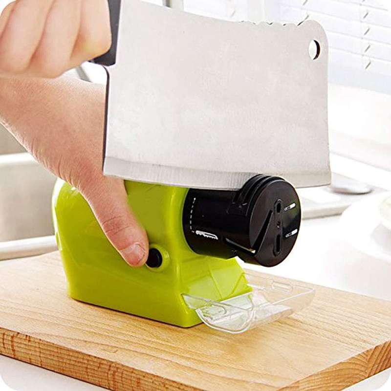 Multi-Functional Cordless Motorized Knife Sharper