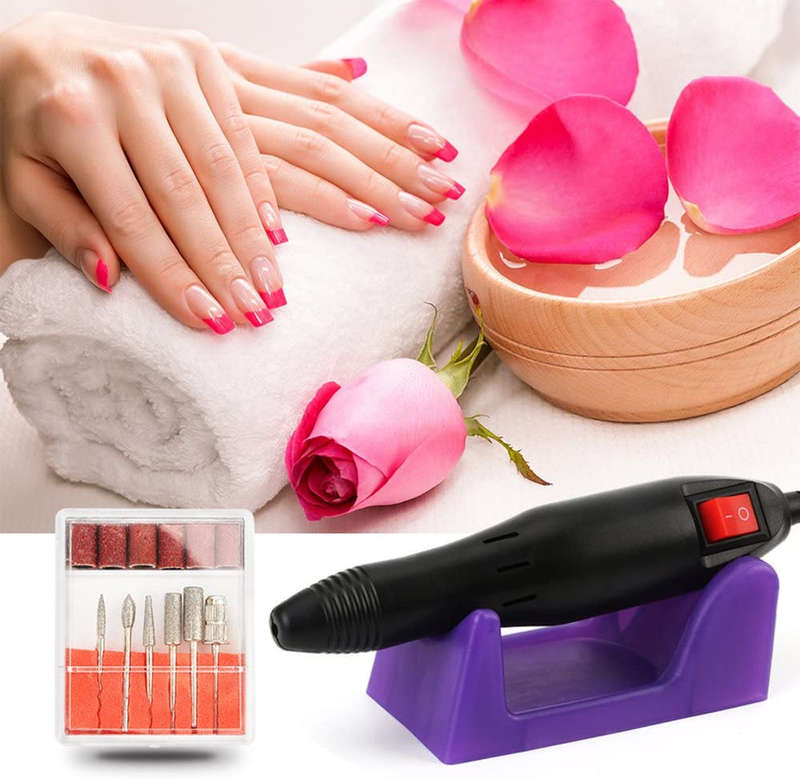 Electric Drill Nail art Machine Manicure Pedicure Kit Set